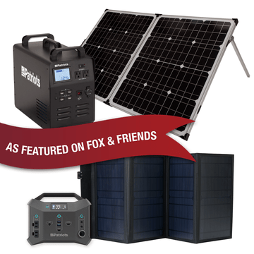 The Patriot Power Solar Generator 2000X  Solar Panel Review